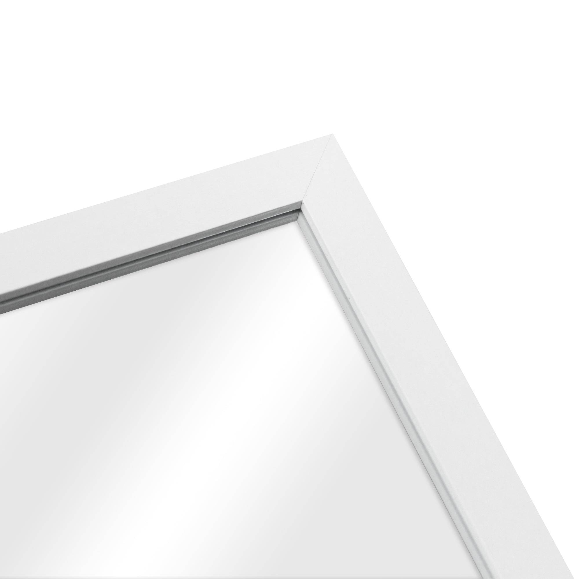 Helloshop26 - Miroir sur pied psyché inclinable 150 x 35 cm blanc - Imagen 4