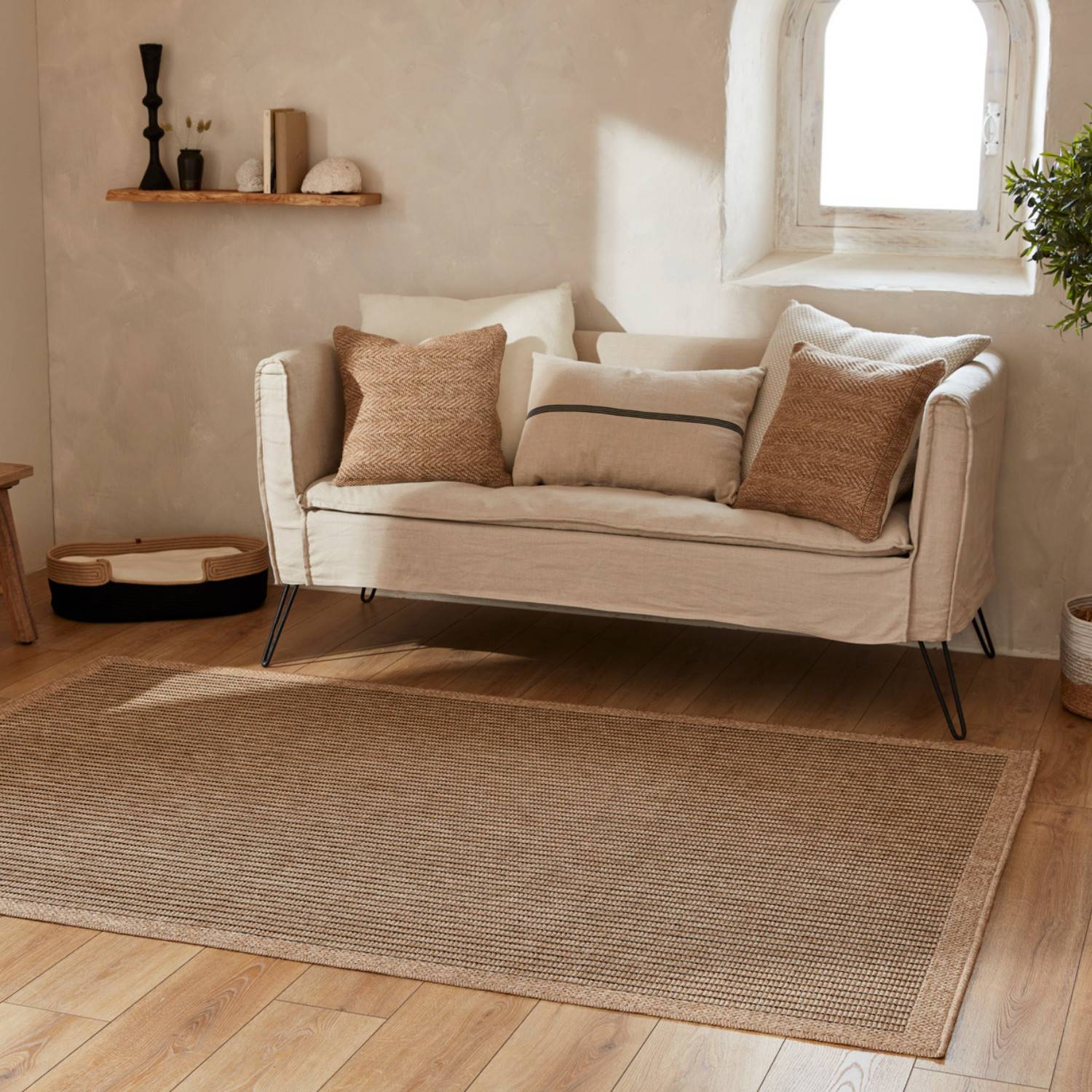Autre - Tapis intérieur et extérieur naturel 160x230cm - Imagen 2