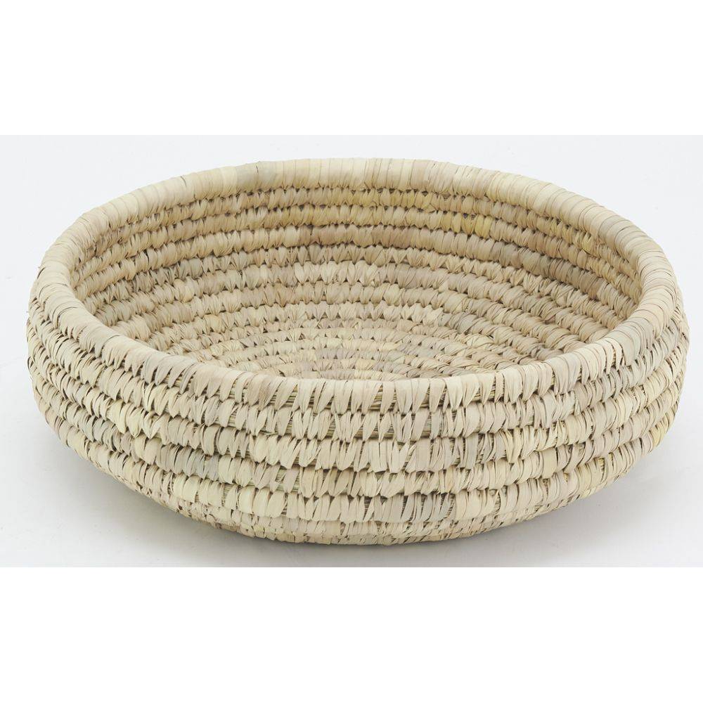 Aubry Gaspard - Corbeilles rondes en jonc naturel (Lot de 3) - Imagen 3