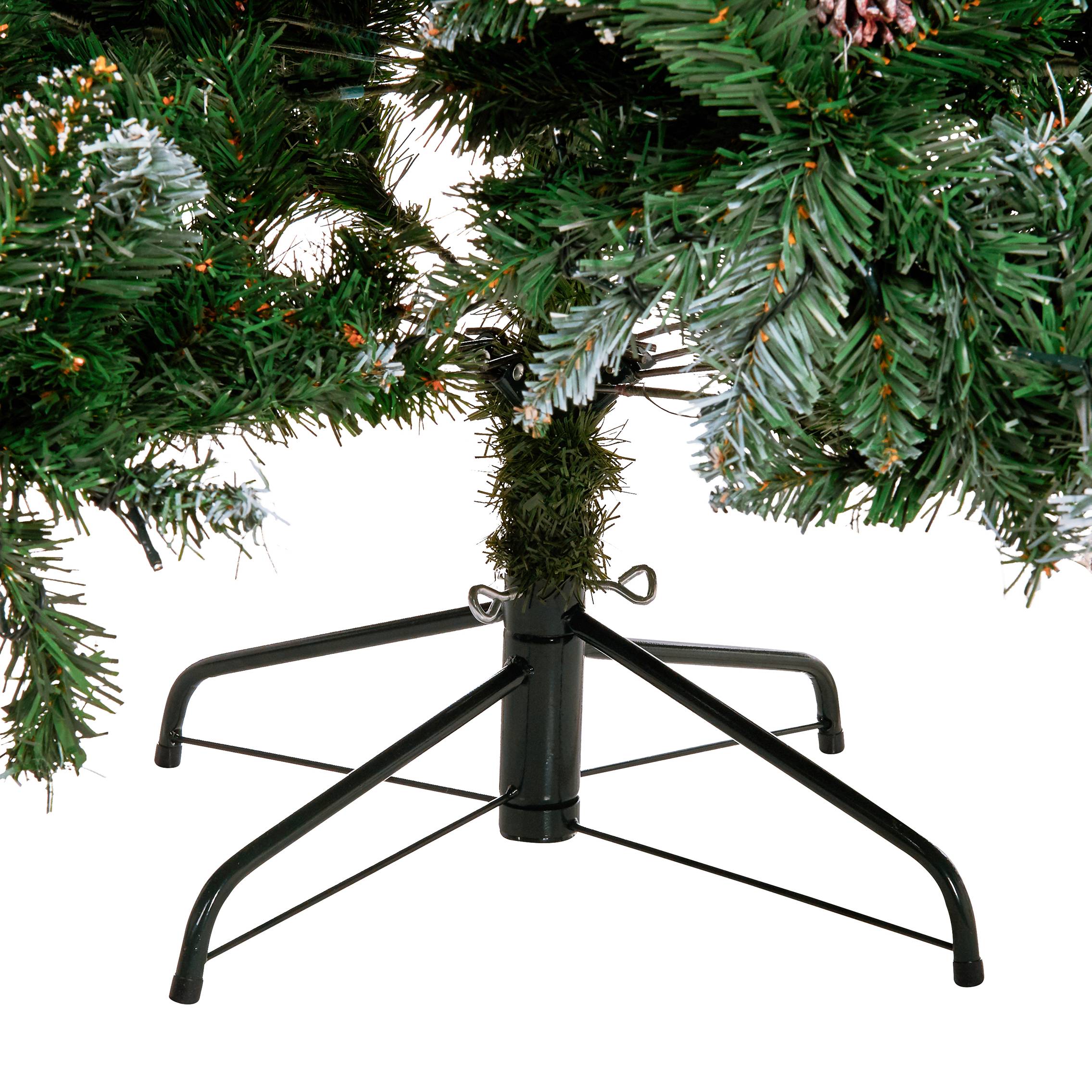 Beliani - Sapin de Noël PVC Vert foncé PALOMAR - Beliani - Imagen 5