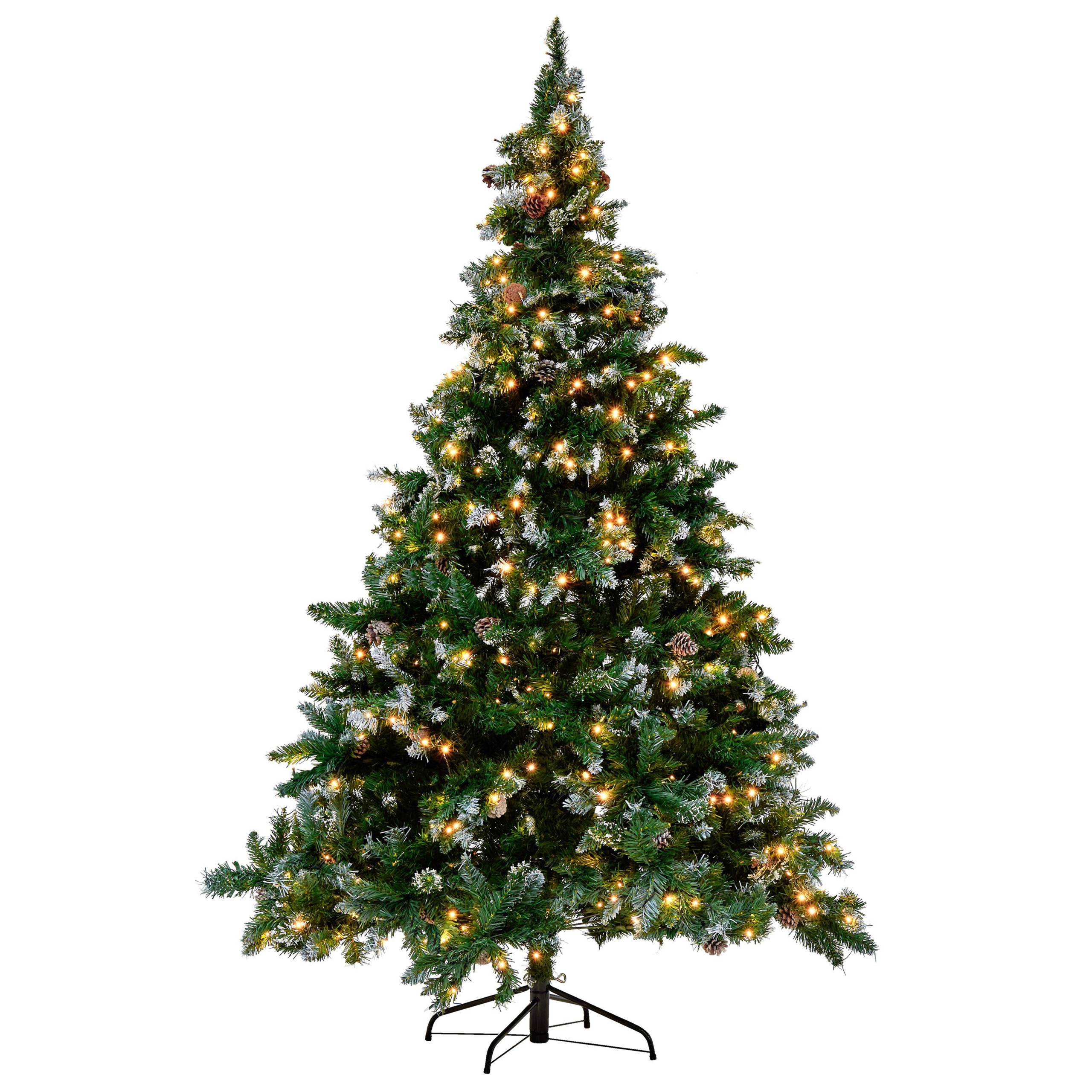 Beliani - Sapin de Noël PVC Vert foncé PALOMAR - Beliani - Imagen 2