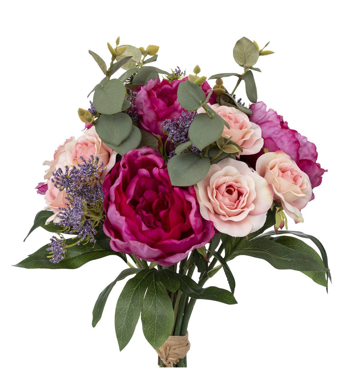 Bouquet composé Fleurs artificielles D. 30 x H. 53 cm - Image 2