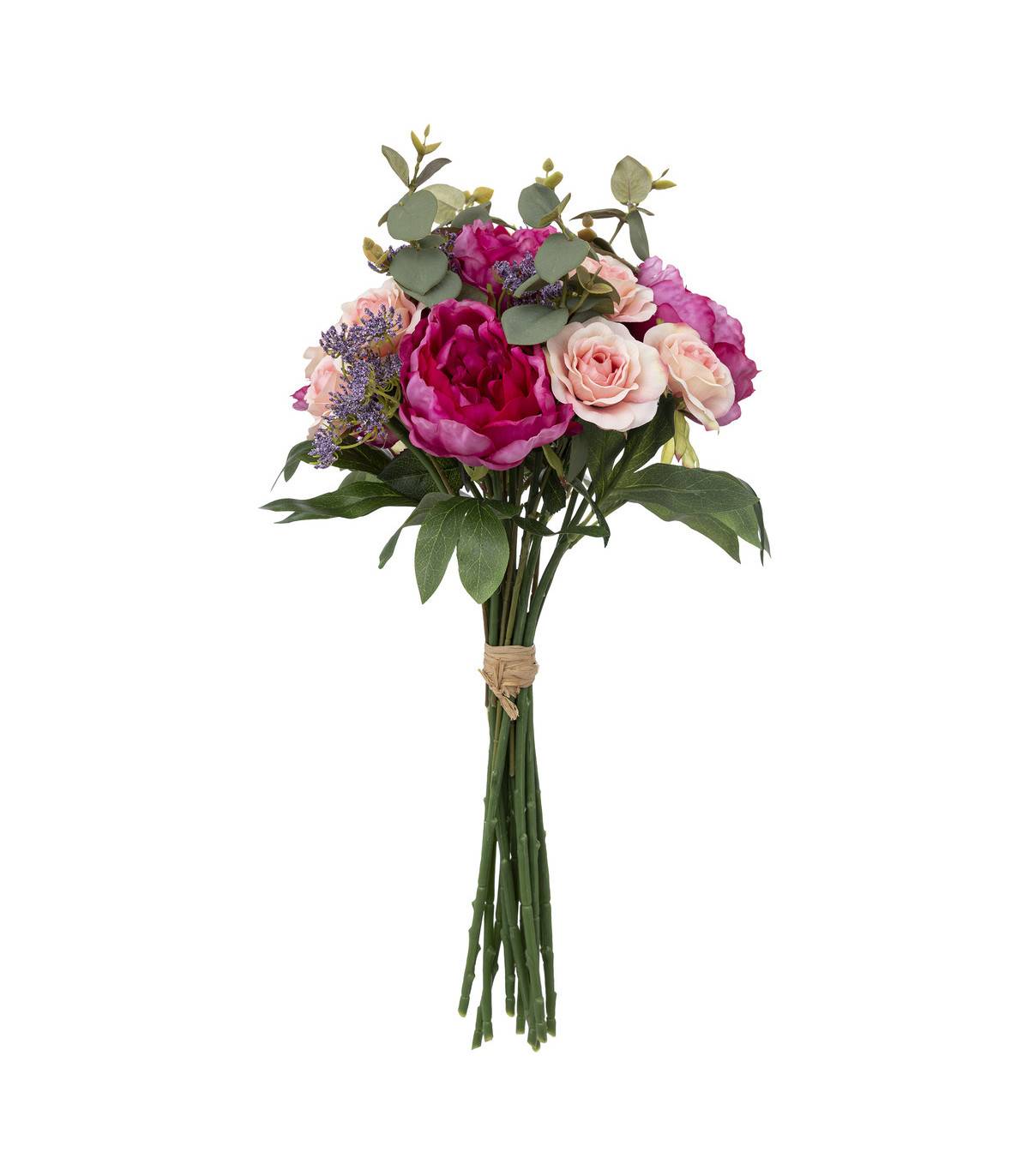 Bouquet composé Fleurs artificielles D. 30 x H. 53 cm - Image 1
