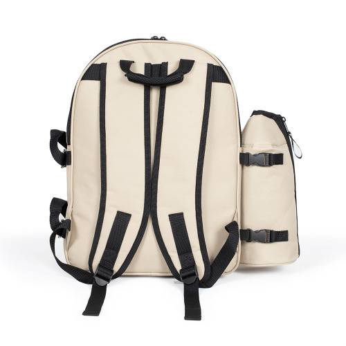 Livoo - Sac à dos isotherme pique-nique Beige 4 personnes - Imagen 5