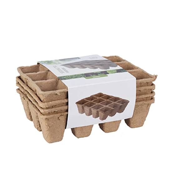 Autre - 4 Plateaux biodégradables pour semis Progarden - Image 1