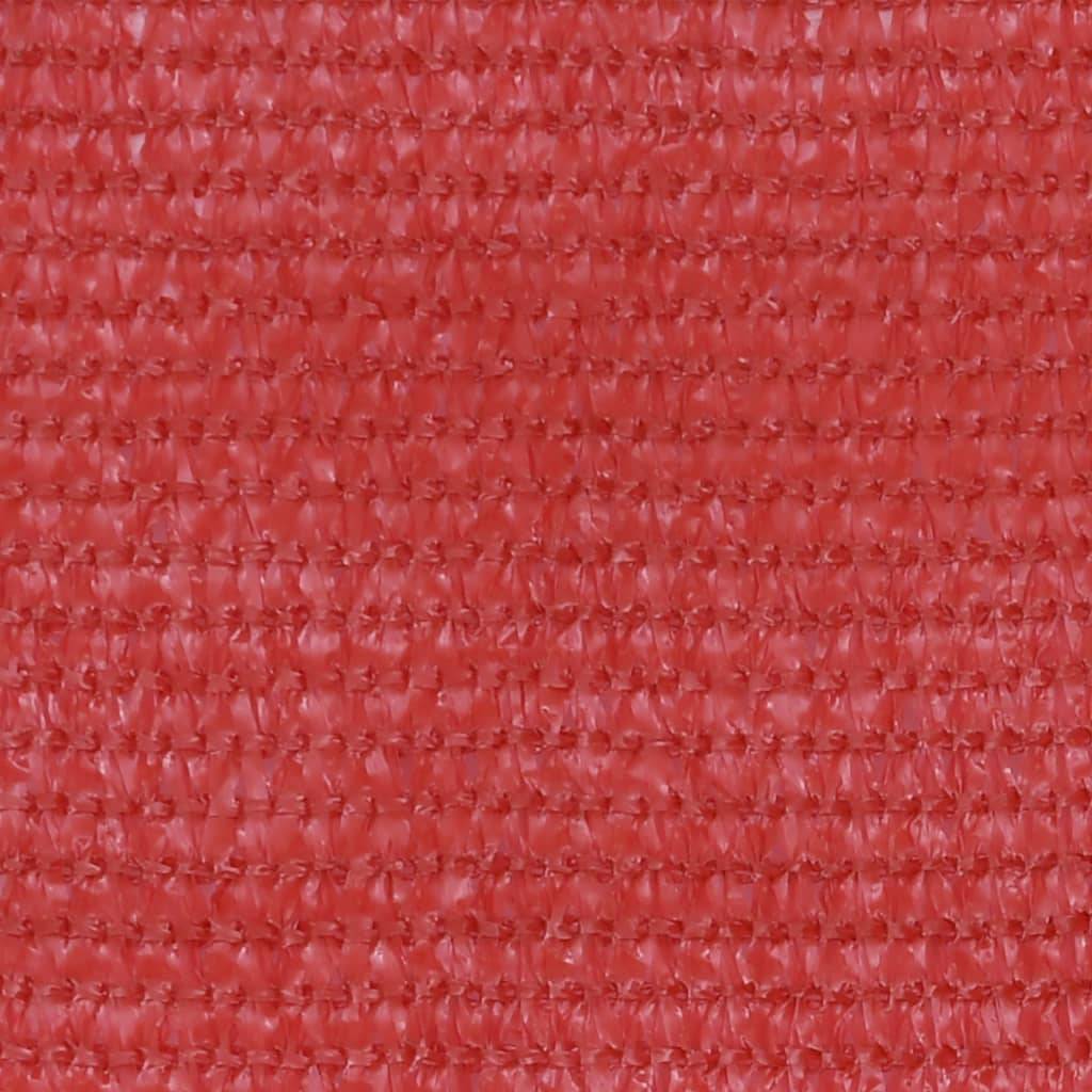 Helloshop26 - Écran de balcon brise pare vue protection confidentialité 120 x 300 cm PEHD rouge - Imagen 2