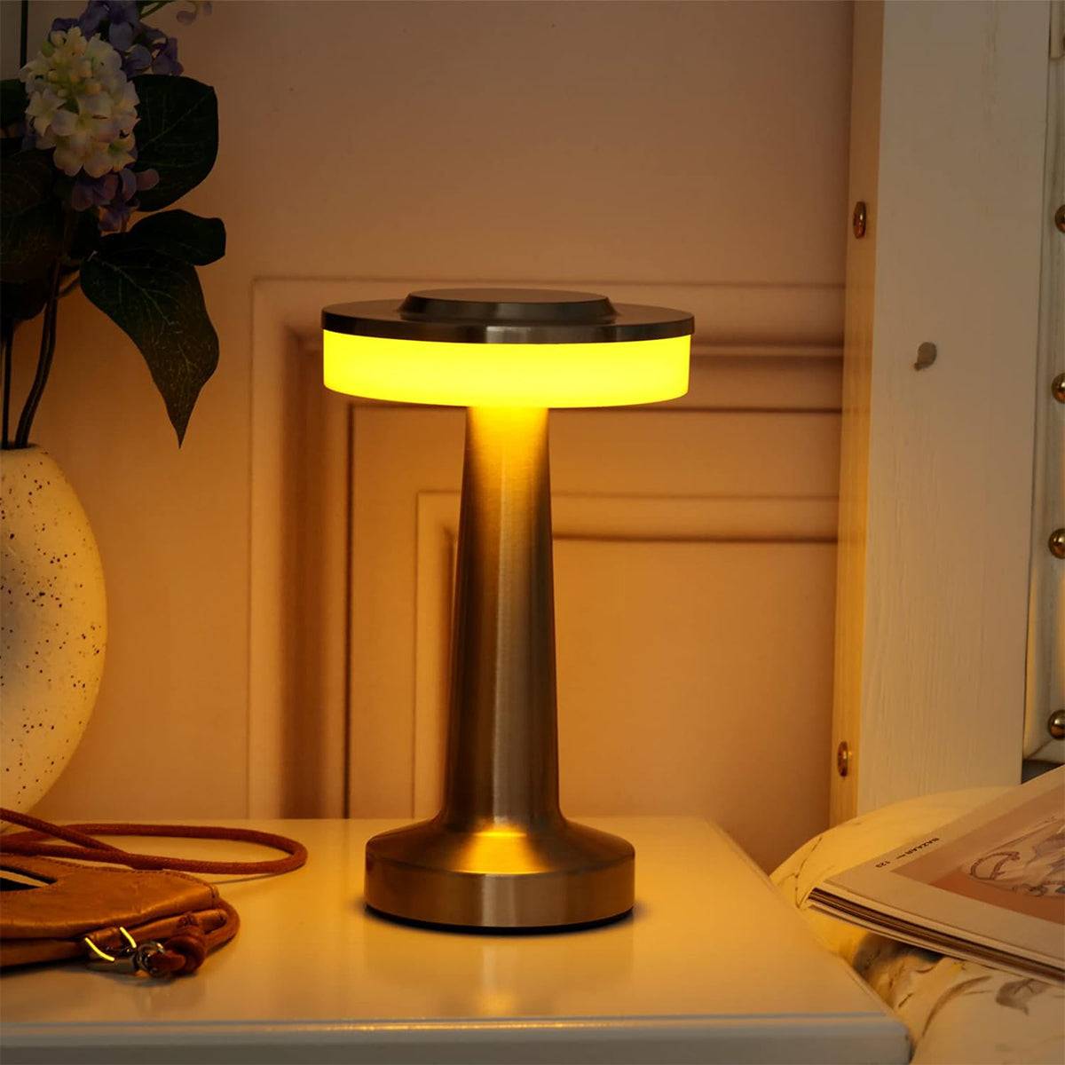 Lumisky - 2 Lampes de table doré CHICGLOW H21cm - Imagen 5