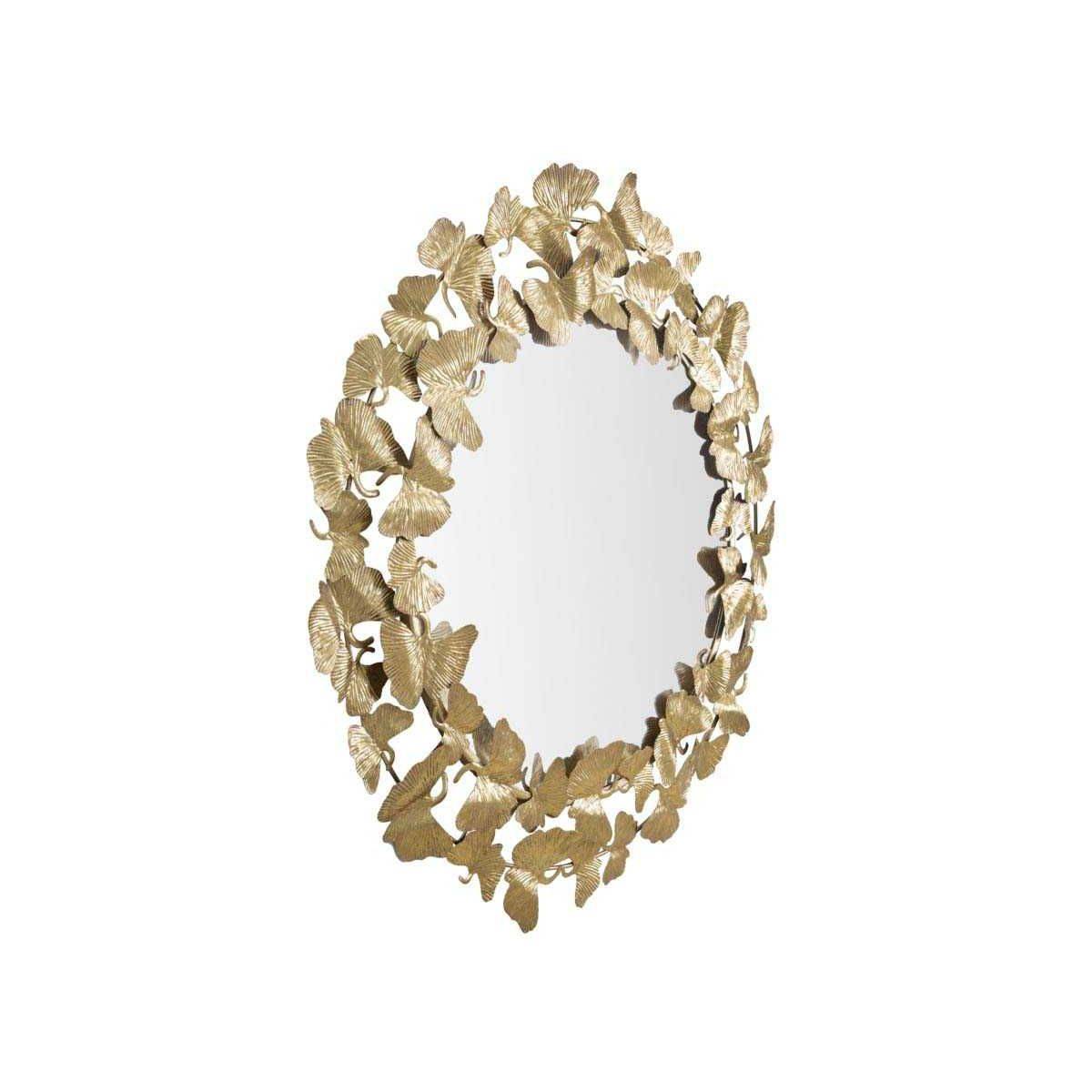 Miroir rond en métal Fogle 87 x 2.5 cm - Imagen 1