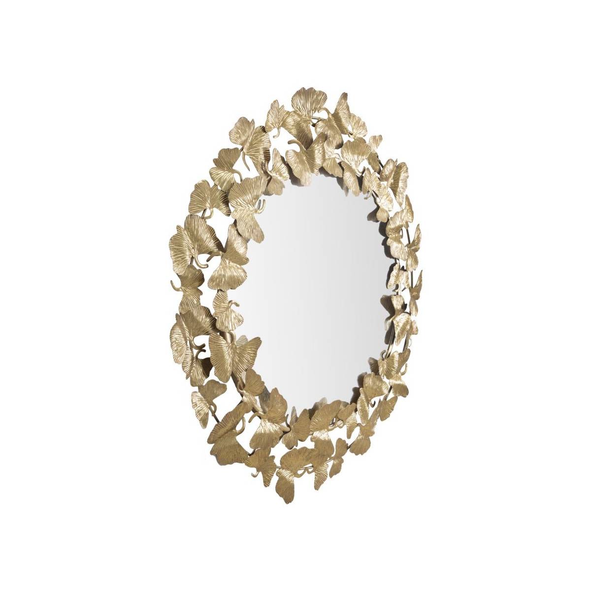 Miroir rond en métal Fogle 87 x 2.5 cm - Imagen 5