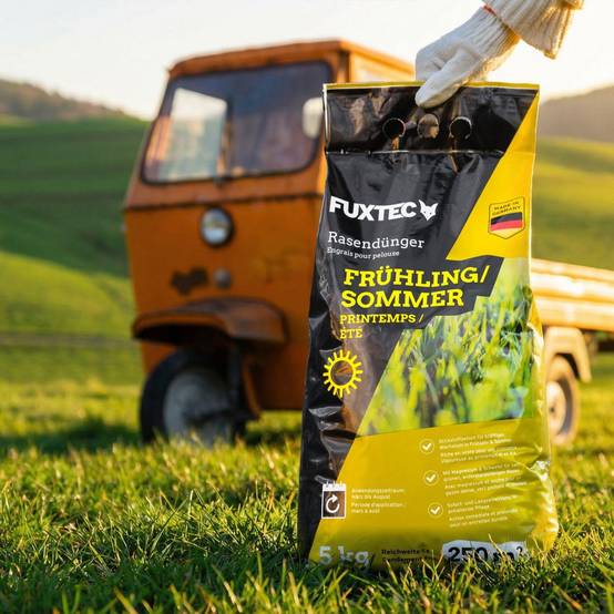 Engrais gazon printemps été FUXTEC FX-RDFS20 NPK organo-minéral avec magnésium et soufre 20 kg - Image 4