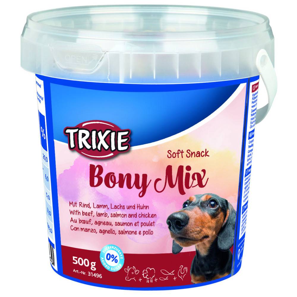 Trixie - Trixie - Friandises soft Snack Bony mix 500 g pour chien - Imagen 2