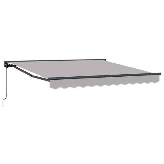 Maison Chic - Store banne | Auvent Rétractable Gris clair 300 x 250 cm Polyester et métal Maison Chic - Image 1