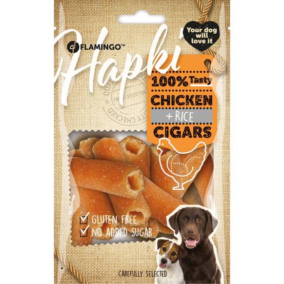 Friandises Hapki Cigare Poulet & Riz 85 g pour chien - Image 3