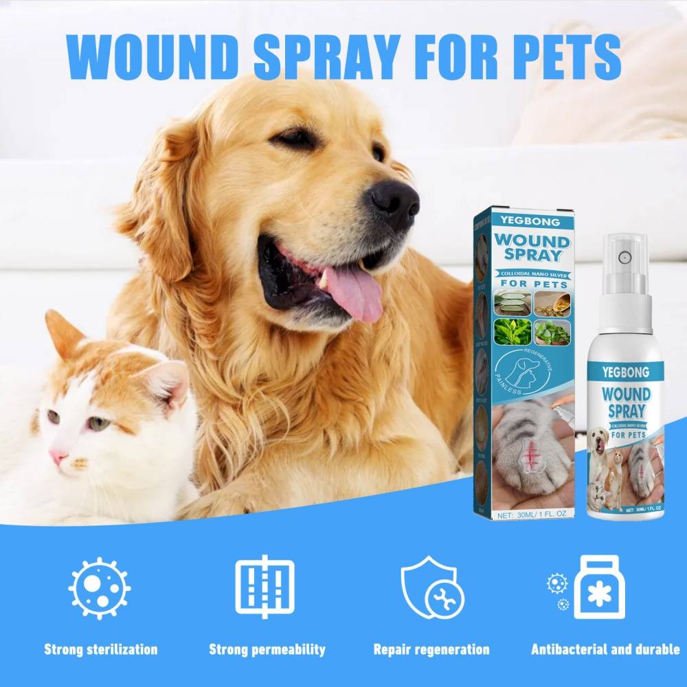 Spray pour blessures de petits animaux 30ml MCBOSON - Imagen 1