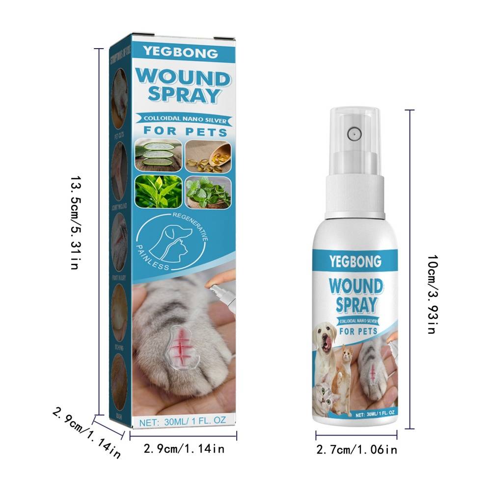 Spray pour blessures de petits animaux 30ml MCBOSON - Imagen 2