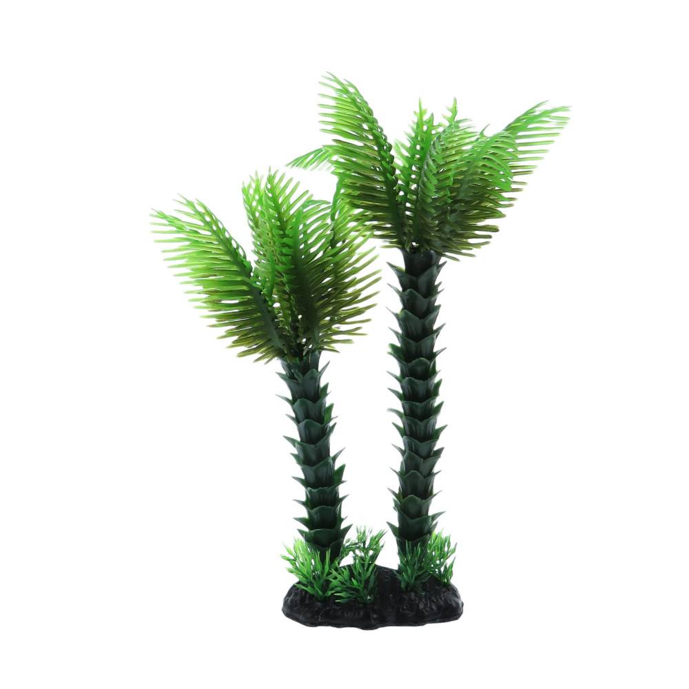animallparadise - Palmier décoration duo, H 23 cm, pour aquarium - Imagen 5