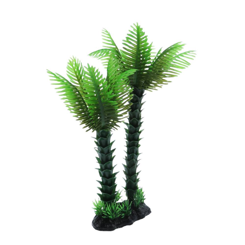 animallparadise - Palmier décoration duo, H 23 cm, pour aquarium - Imagen 4