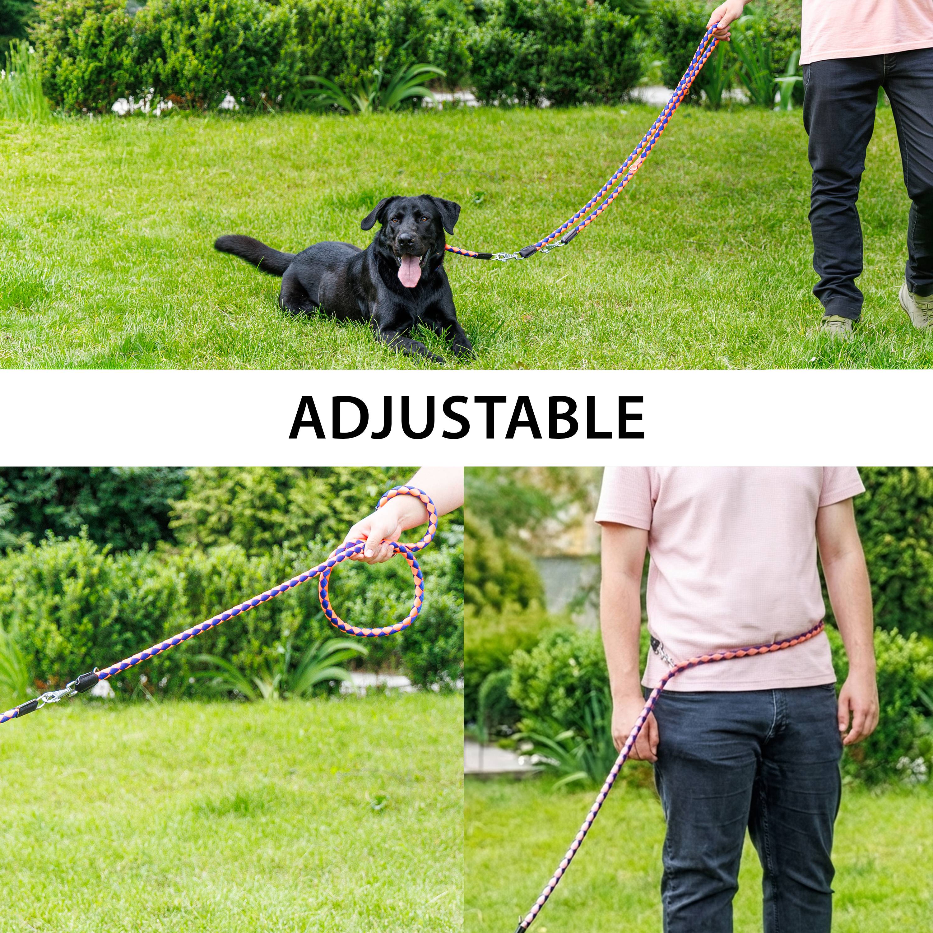 Ferplast - Laisse de Dressage pour Chiens en Nylon TWIST MATIC GA18/200, Mousqueton Magnétique Automatique - Imagen 5