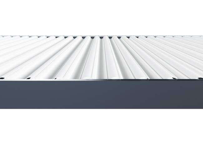 Pergola Bioclimatique Aluminium Autoportante Motorisée Éclairée 6x3 Anthracite SV ORIAL France - Image 5