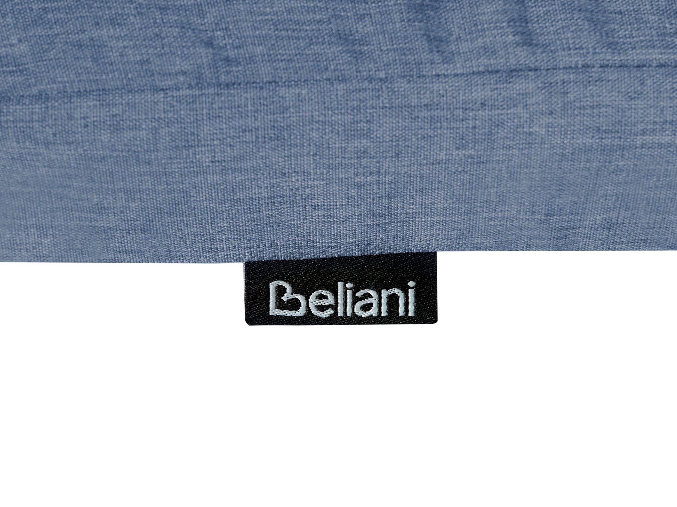 Coussin d'assise d'extérieur Polyester Bleu SASSARI PREMIUM - Beliani - Image 7
