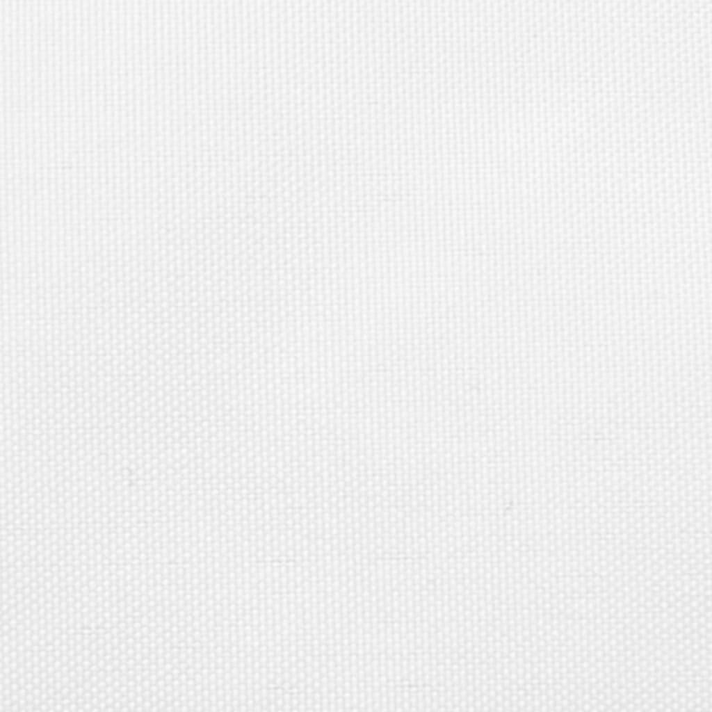Helloshop26 - Voile toile d'ombrage parasol tissu oxford rectangulaire 2 x 4,5 m blanc - Imagen 3