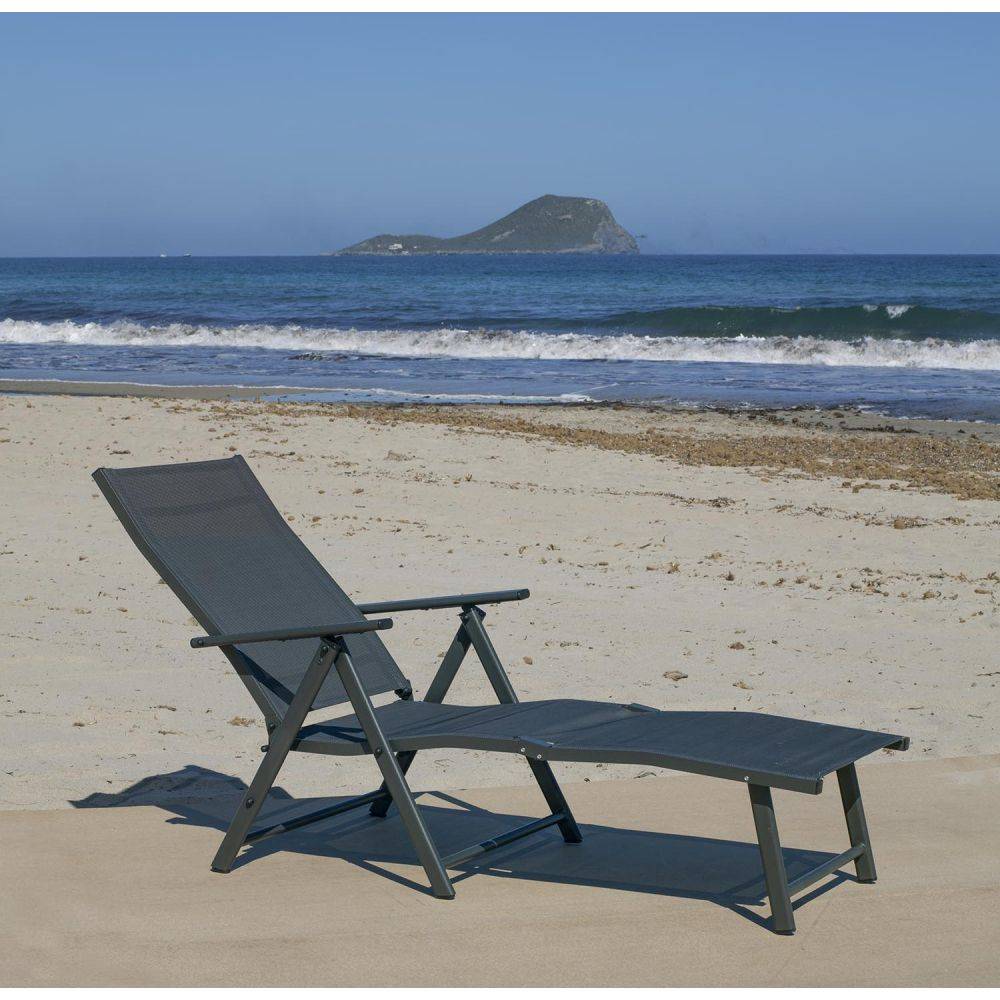 Hevea - Bain de soleil pliable aluminium Tumbona Cama Hevea - Imagen 2