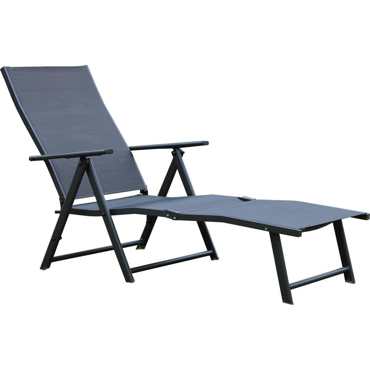 Hevea - Bain de soleil pliable aluminium Tumbona Cama Hevea - Imagen 1