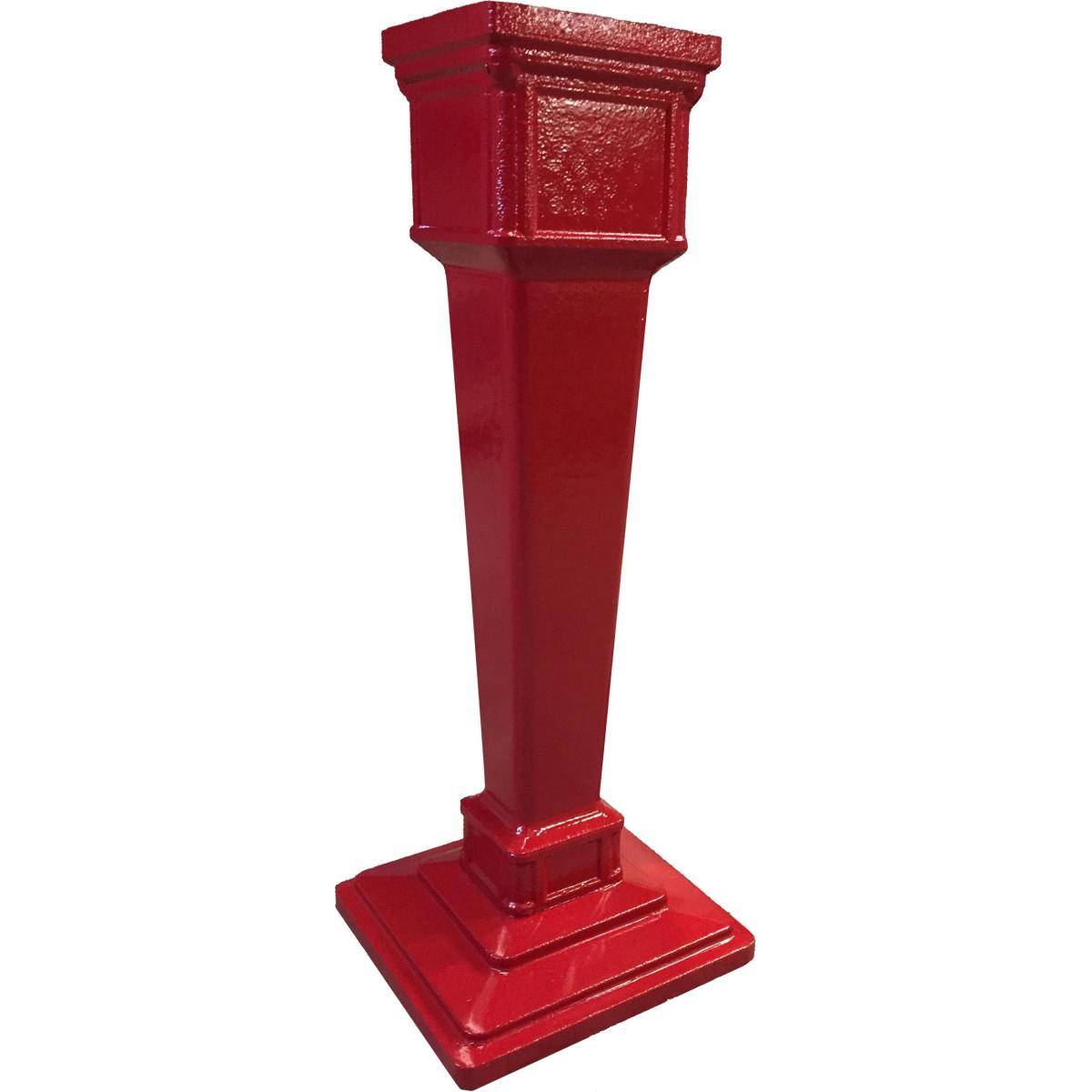La Boite Jaune - Colonne pour boîte aux lettres en aluminium grand modèle 1950 - Imagen 1