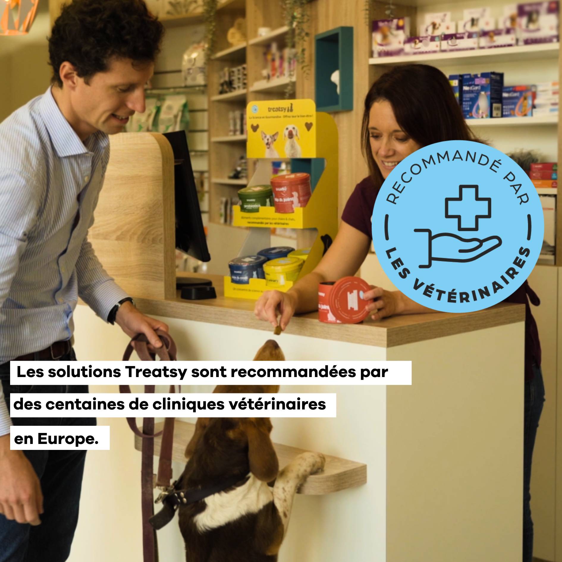 Complément Anti Démangeaisons pour chien - Apaise & soutient la peau & le poil - Quercétine, EPA, DHA, Zinc, Biotine, Vit E, Acides aminés - Treatsy - Image 7