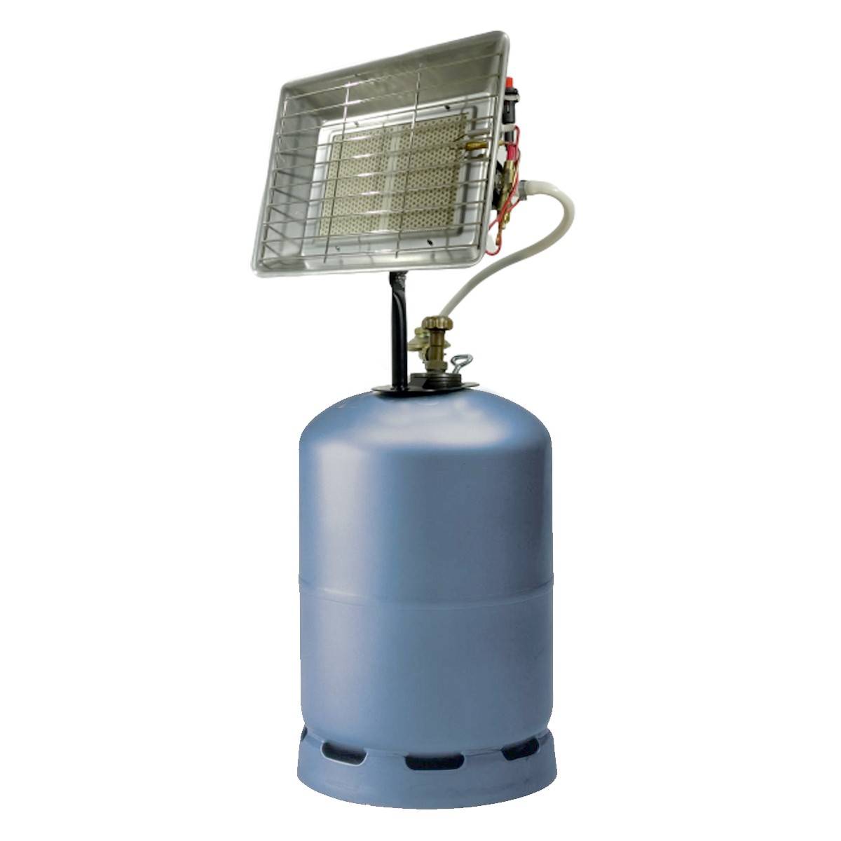 Chauffage à gaz Radiant au gaz 4500W Exterieur Avec détendeur gaz réglable Butane/Propane - Imagen 1