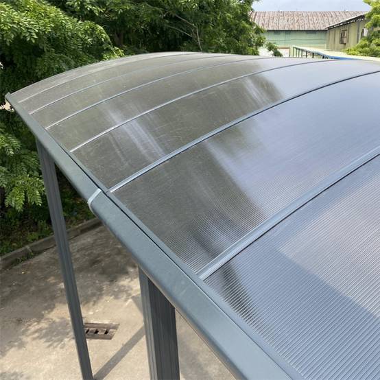 X-Metal - Carport aluminium anthracite 18,3m² pour camping-car X-Metal avec panneaux polycarbonate 6mm - Image 4