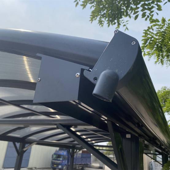 X-Metal - Carport aluminium anthracite 18,3m² pour camping-car X-Metal avec panneaux polycarbonate 6mm - Image 7