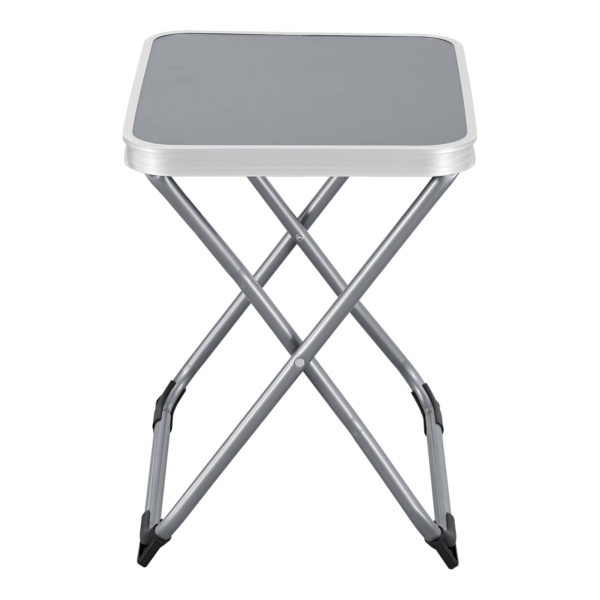 Tabouret et table de camping 2 en 1 Barete 47 x 47 x 37 cm gris [en.casa] - Imagen 8