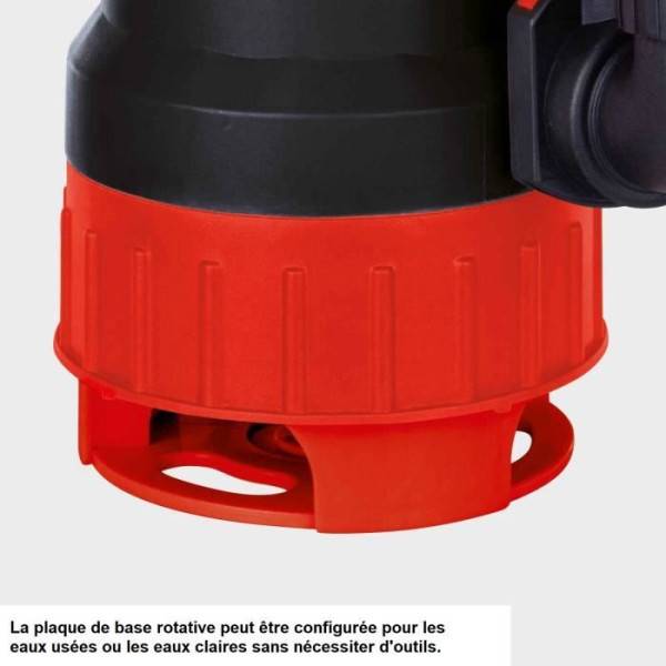 Scheppach - Pompe combinée pour eaux usées - Scheppach - DWP750 - 20000 L/h - 750 W - Image 3