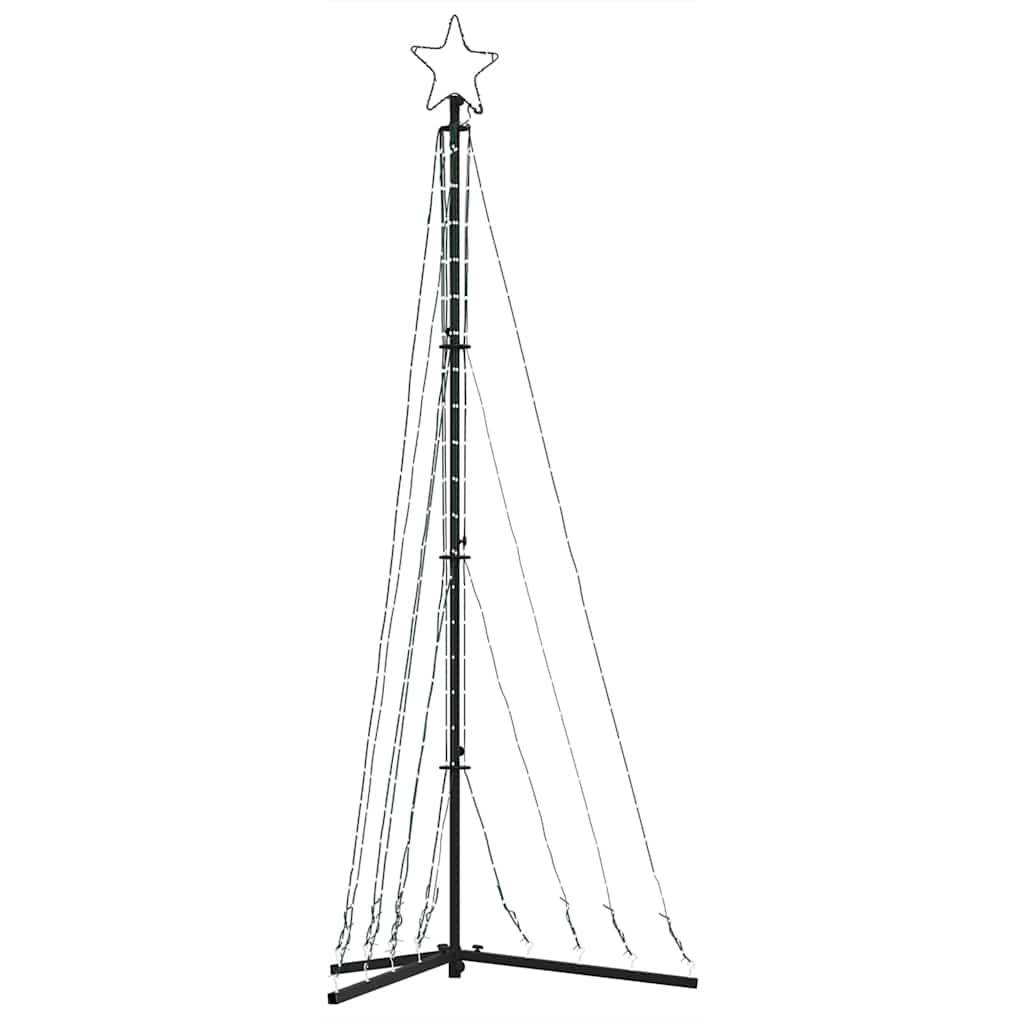 Sapin de Noël | Arbre de Noël à LED 339 LED blanc chaud 187 cm Maison Chic - Image 4