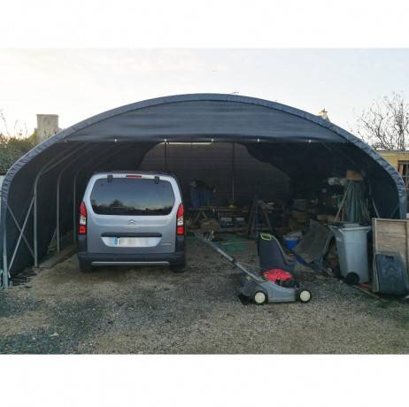 Plastidis - Bâche camion 640 gr/m² - gris anthracite - Long 10 m, Larg 14 m - Imagen 1