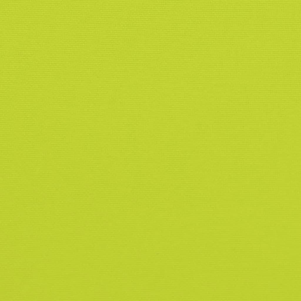 Coussins de chaise à dossier haut lot de 4 polyester vert vif 120 x 50 x 3 cm - PANGIVO - Image 9