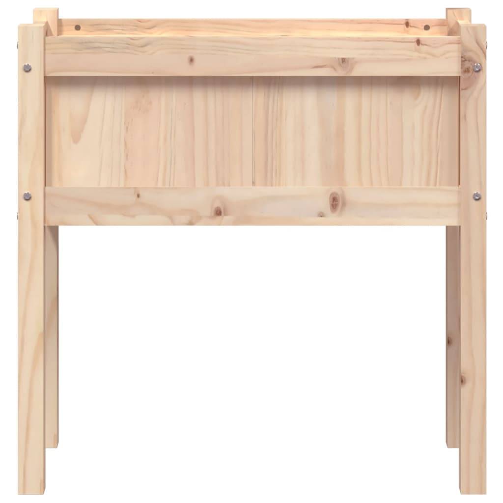 Maison Chic - Lot de 2 Jardinières - Bac à Fleurs - Pot De Fleurs avec pieds bois de pin massif - Imagen 5