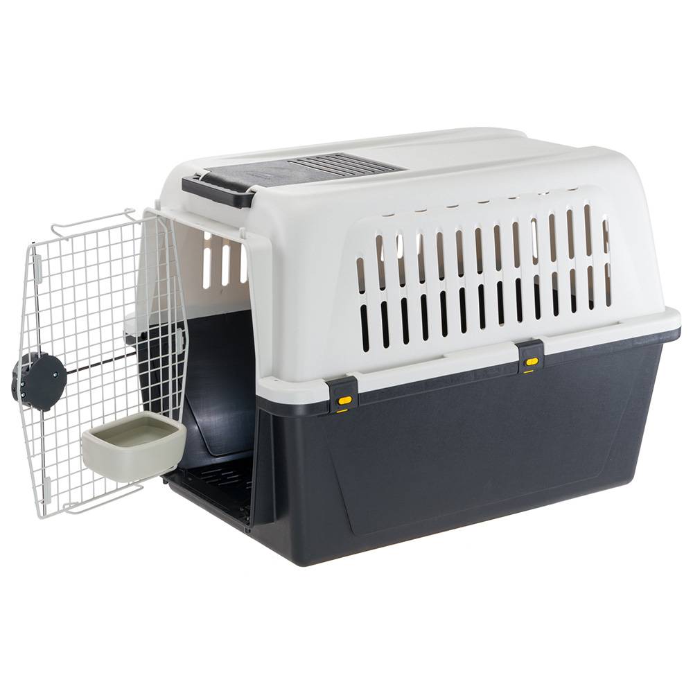 Ferplast - Ferplast Gamelles pour Chiens, Mangeoire de Voyage pour Chiens de Taille Moyenne, Grands Chiens, Nourriture et Eau, Croquettes, Mangeoire Cage à - Imagen 4