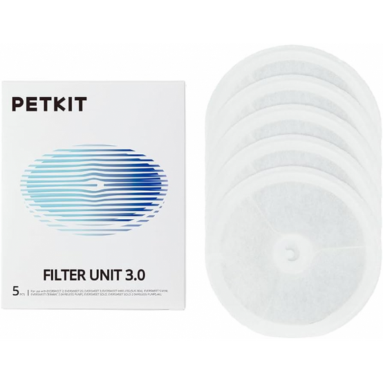 Filtres pour fontaine à eau pour Chat et Chien, 5 pièces - EVERSWEET 2.0 & 3.0 & CYBERTAIL Petkit - Image 2