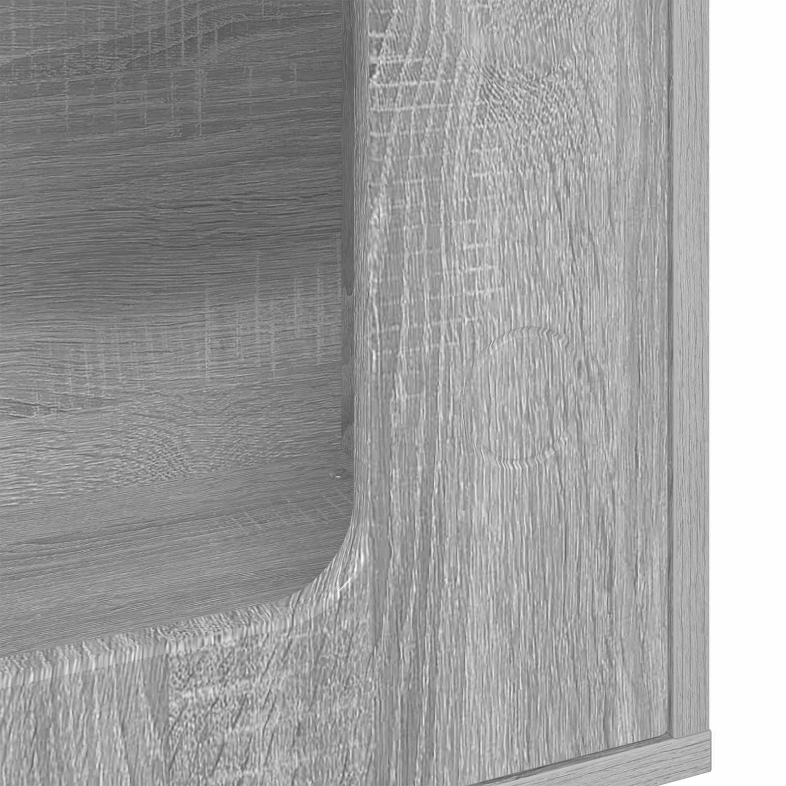 Vidaxl - Maison pour chat Gris Sonoma 51 x 30 x 52 cm Bois d'ingénierie vidaXL 8000659 - Image 9