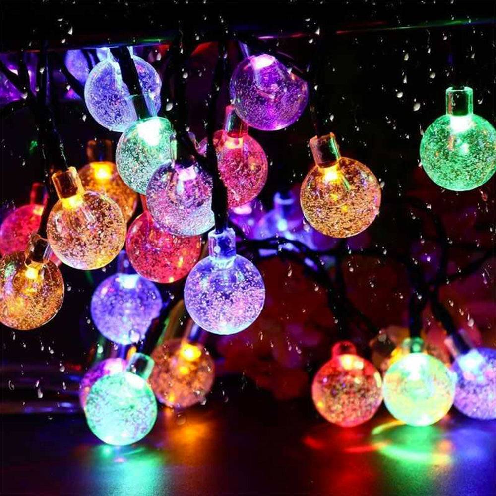 Lumisky - Guirlande solaire FESTY COLOR RGB 20 globes 5.8M - Imagen 2