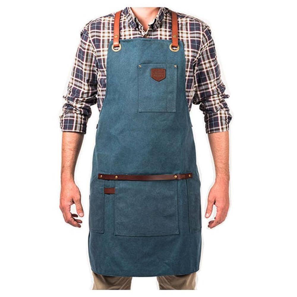 Tablier Alaskan Maker 547 tour de cou bleu canard - Imagen 1