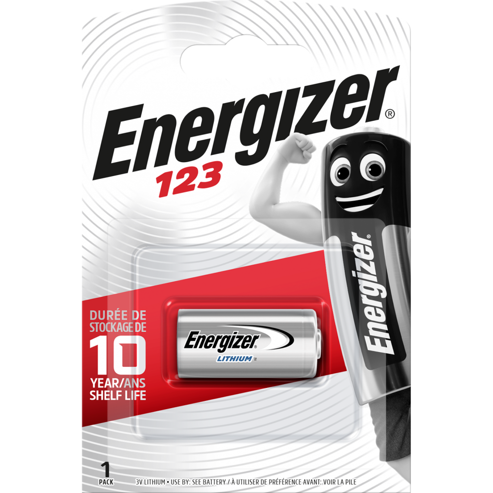Energizer - Pile lithium cr123, 1.5 V, ENERGIZER - Image 1