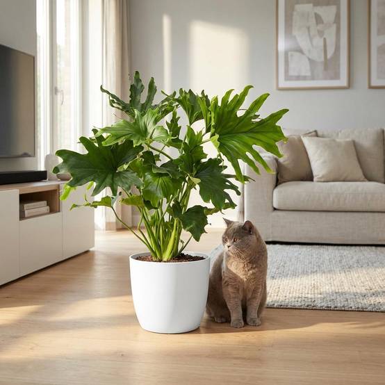 La Green Touch - Philodendron Lickety Split - H70cm - Image 7