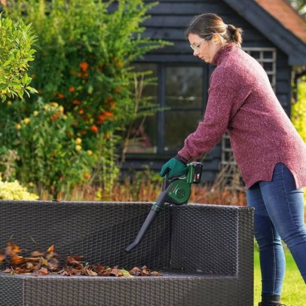 Bosch - Souffleur sans fil Universal LeafBlower 18V-130 BOSCH VERT 1x2.5Ah - 06008C6001 - Imagen 2