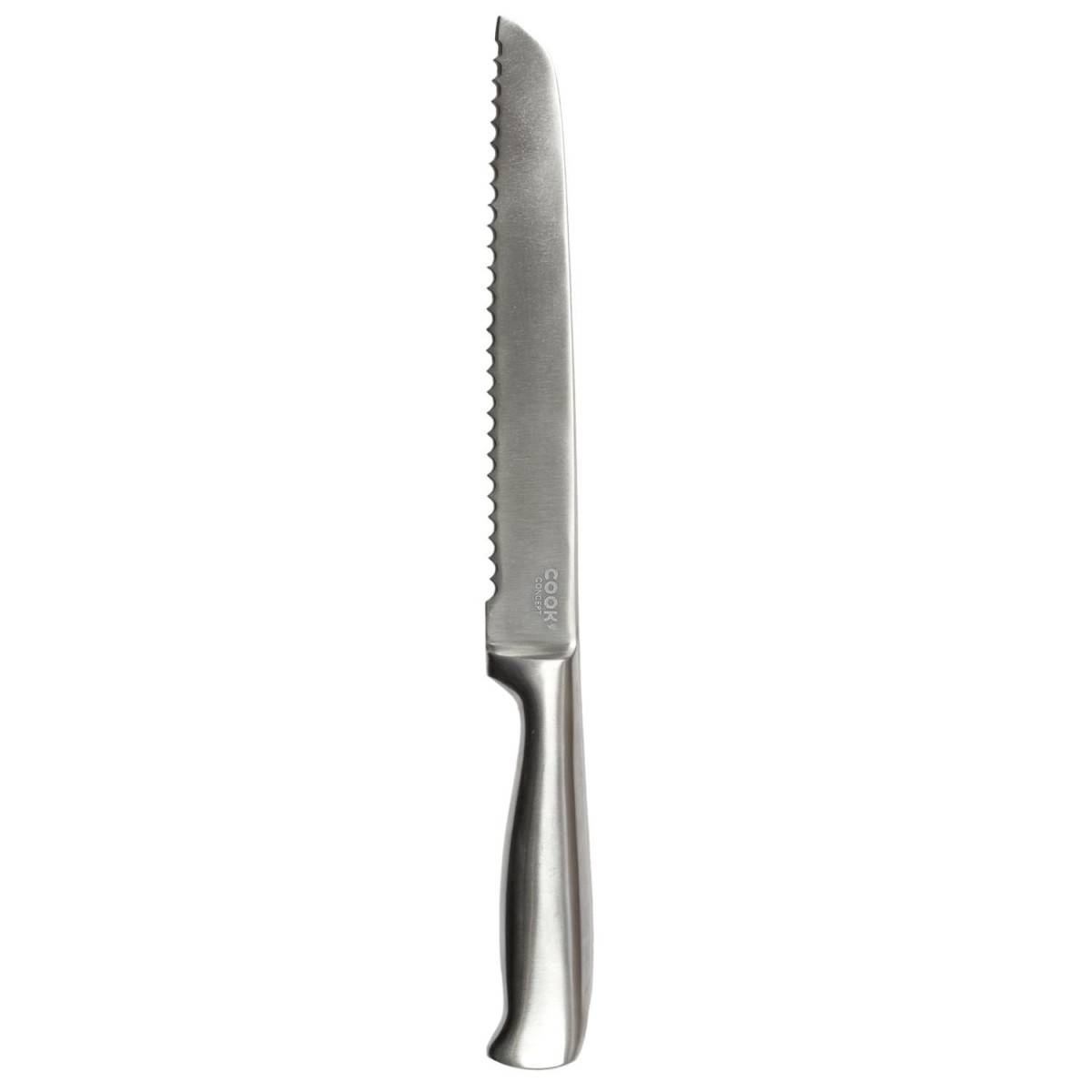 Cook Concept - Couteau à Pain en Acier "Inox" 33cm Argent - Image 1