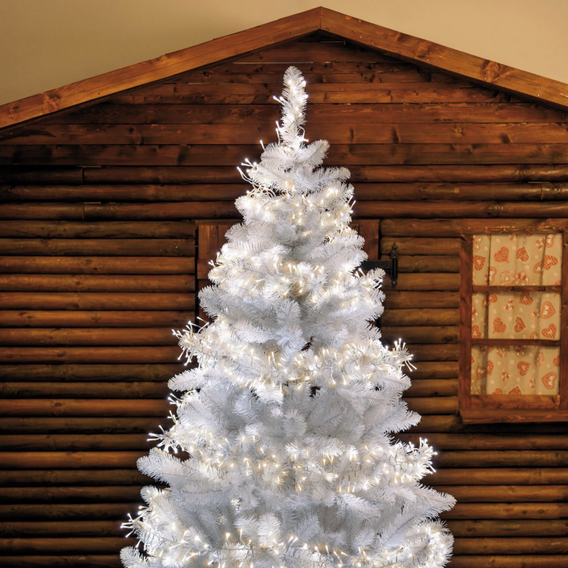 Lotti - Guirlande Boa 12cm 15m 1500 miniLED blanc chaud fixe câble transparent Lotti - Imagen 8