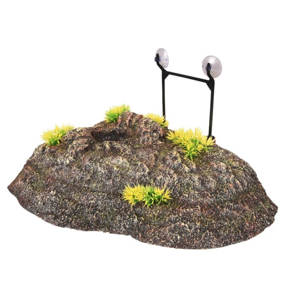 Décoration d'angle île flottante pour tortues, 32.5 cm. - Imagen 1