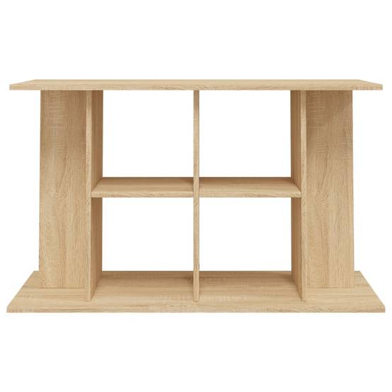 Meuble pour Aquarium Bois d'Ingénierie pour Salon avec Rangement 100x40x60 cm Chêne - ComfortXL Outdoor Living - Image 4